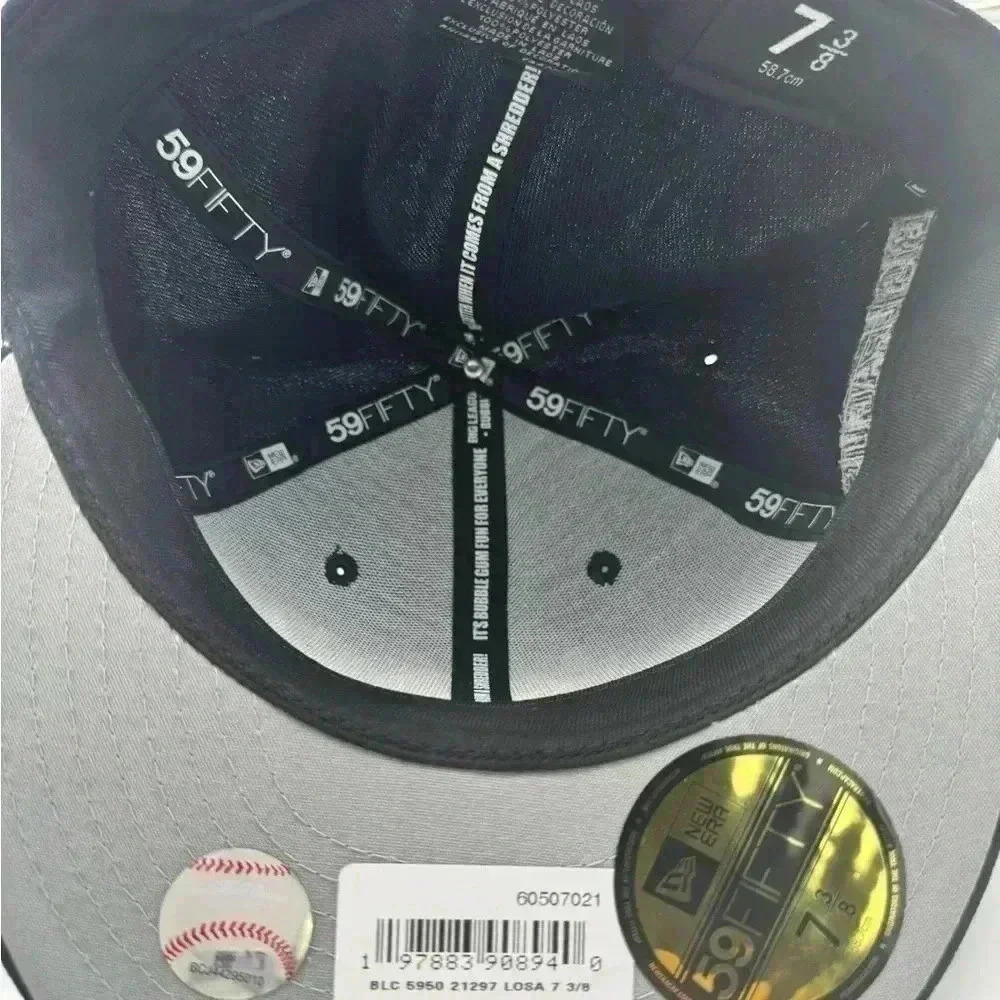 BNWT ANGELS CAP 59FiFty 7 3/8 in size - Picture 8 of 11